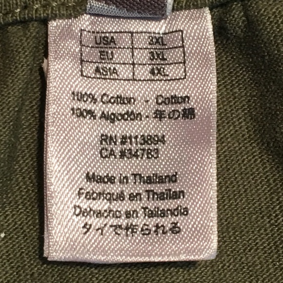 NWOT NBC Sports Triple Crown Men's 3XL Long T - Picture 6 of 6